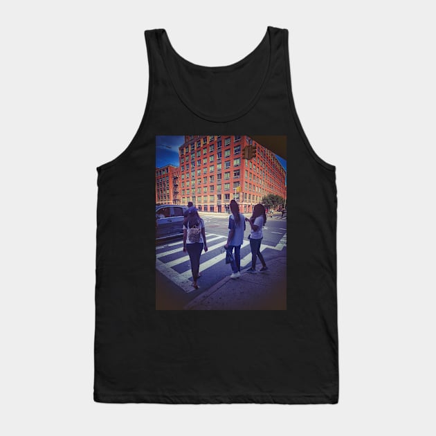 Harlem Girls Manhattan Street New York City Tank Top by eleonoraingrid